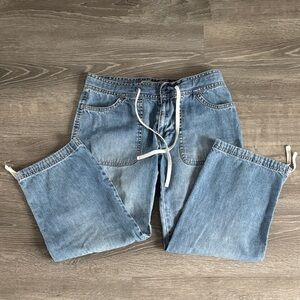 Old Navy Blue Denim Capris